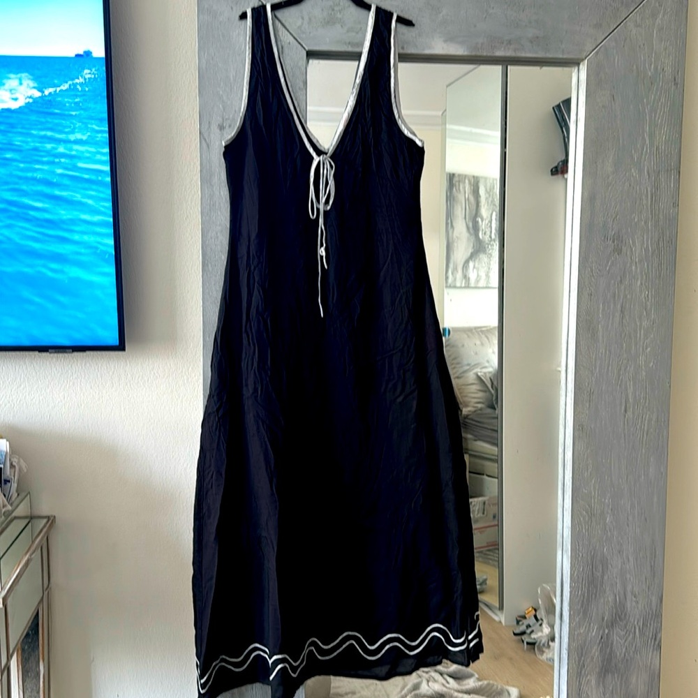 CINTA black maxi dress